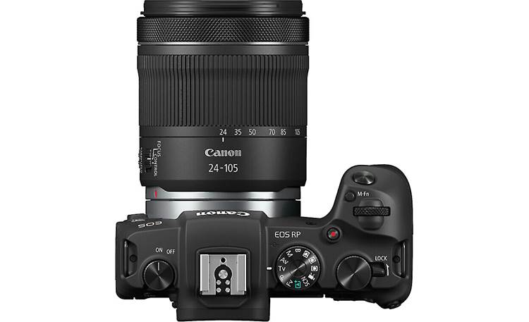 Canon RF 24-105mm f/4-7.1 IS STM Shown mounted to an EOS R (not included)