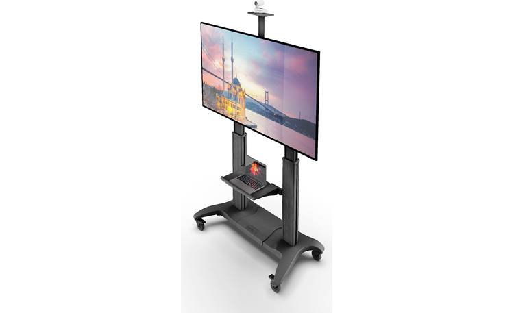 Kanto MTMA100PL Left front (TV, webcam, and laptop not included)