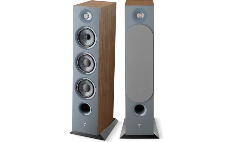 Focal Chora 826 Pair shown (one grille off, one grille on)