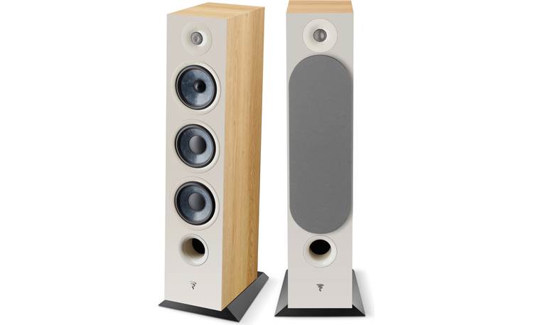 Focal Chora 826 Pair shown (one grille off, one grille on)
