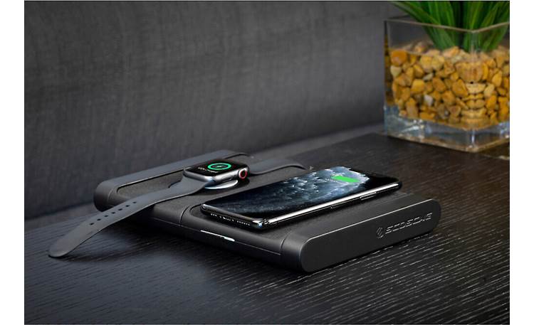 Scosche BaseLynx™ BLKIT4 Qi wireless charging for both iPhone and Apple Watch (Apple products not included)