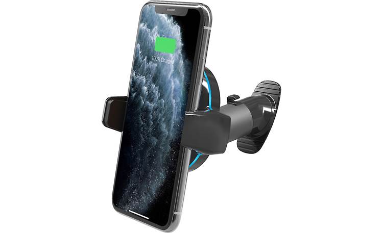 Scosche MGQD-XTET MagicGrip™ motorized wireless Qi charging phone mount —  adhesive mount at Crutchfield