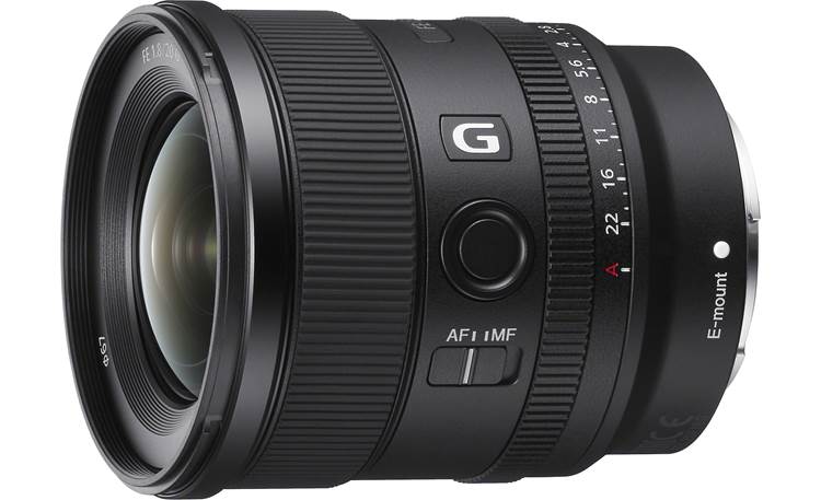 Sony FE 20mm f/1.8 G Switchable aperture ring gives you tactile feedback (clicks) when shooting stills