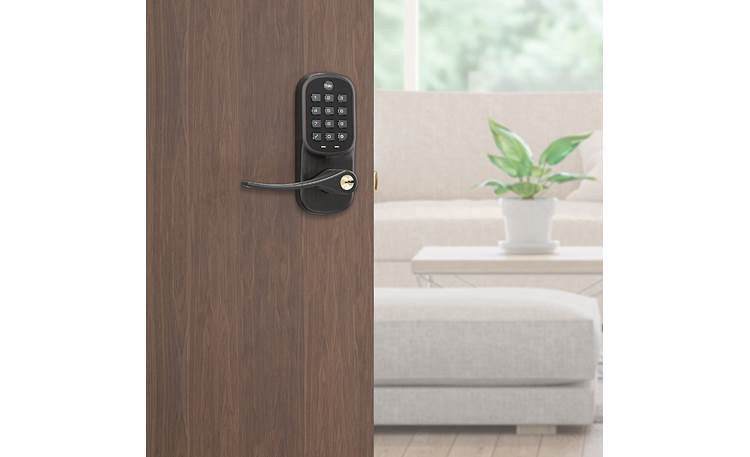 Yale Real Living Assure Lever Keypad Lock (YRL216) with Wi-Fi Module Monitor, lock, and unlock from wherever you are
