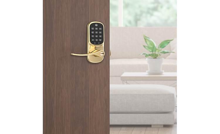 Yale Real Living Assure Lever Keypad Lock (YRL216) Stores up to 25 unique passcodes