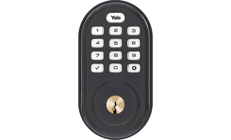 Yale Real Living Assure Lock Keypad Deadbolt (YRD216) with Z-Wave® Front