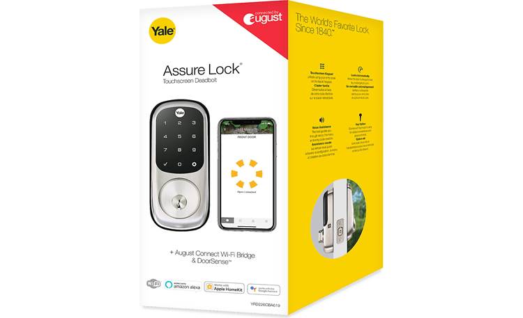 Yale Real Living Assure Lock Touchscreen Deadbolt (YRD226) with Wi-Fi Module Other