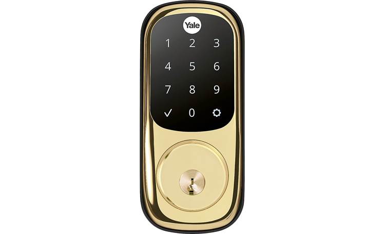 Yale Real Living Assure Lock Touchscreen Deadbolt (YRD226) (Polished ...