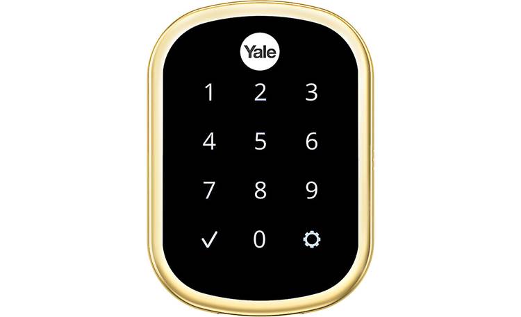 Yale Real Living Assure Lock SL Key-free Touchscreen Deadbolt (YRD256) Front
