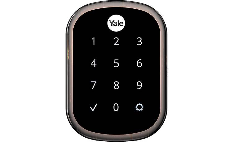 Yale Real Living Assure Lock SL Key-free Touchscreen Deadbolt (YRD256) with Z-Wave® Front