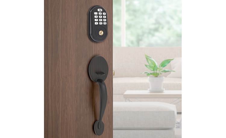Yale Real Living Assure Lock Keypad Deadbolt (YRD216) with Wi-Fi Module Monitor, lock, and unlock from wherever you are