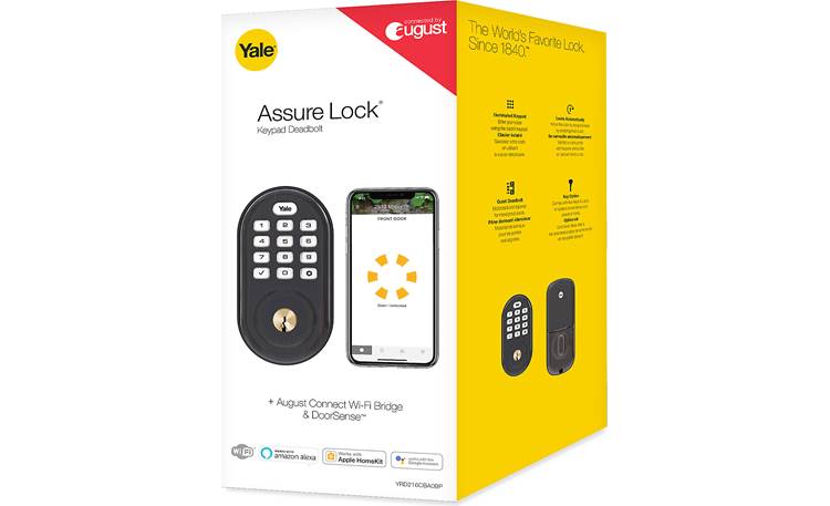 Yale Real Living Assure Lock Keypad Deadbolt (YRD216) with Wi-Fi Module Other