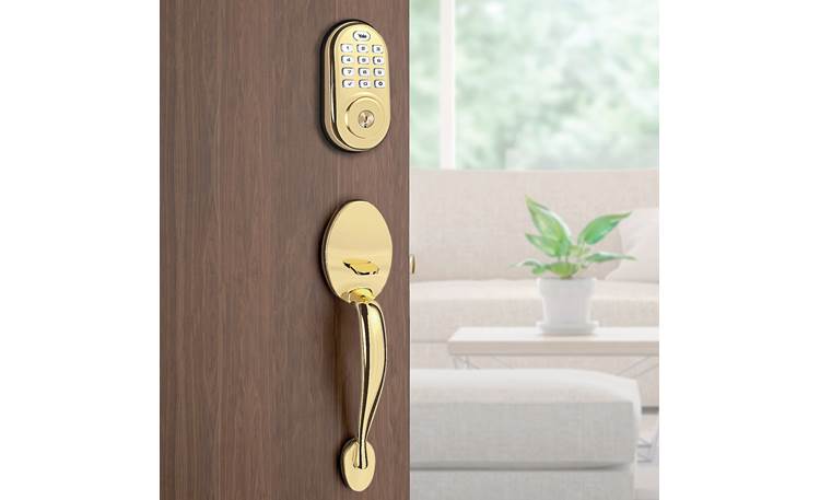 Yale Real Living Assure Lock Keypad Deadbolt (YRD216) with Wi-Fi Module Also opens with included keys