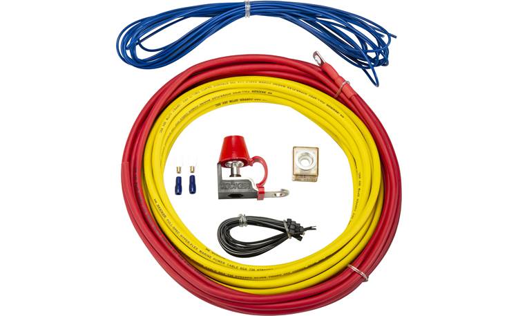 Kicker 47KMPK8 Use marine-compliant wiring for your marine-grade amplifier