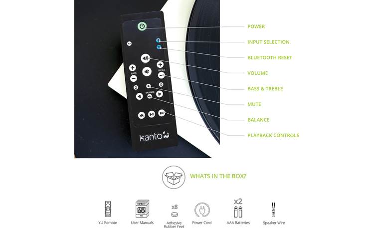 Kanto YU Remote included