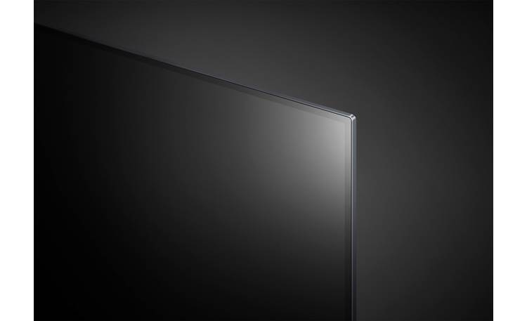 LG OLED77GXPUA Close-up view of ultra-thin bezel
