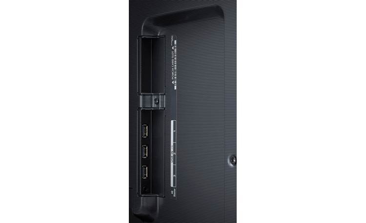 LG OLED77GXPUA Back (side-facing A/V connections)