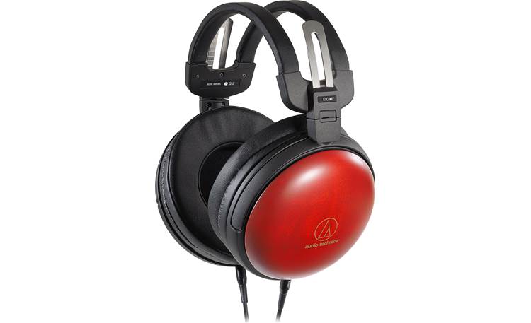 Audio-Technica ATH-AWAS Asada Zakura Premium headphones with large drivers and earcups made from rare Japanese cherry wood