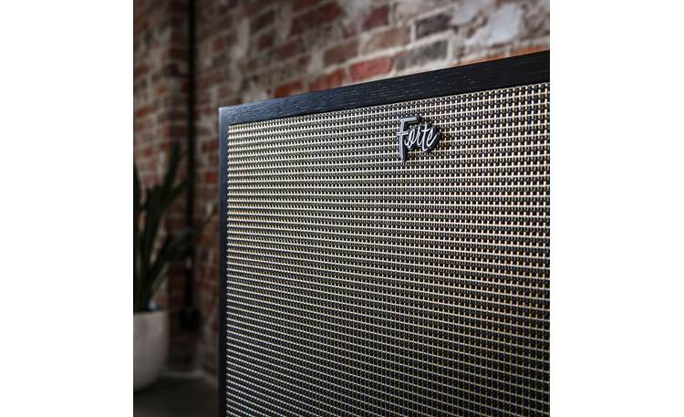 Klipsch Heritage Forte IV Close up view of grille with Forte logo