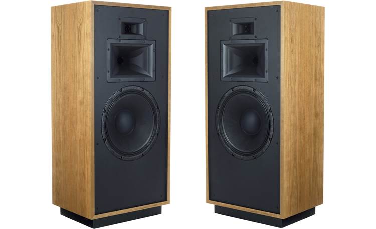 Klipsch Heritage Forte IV Pair angled in, no grilles