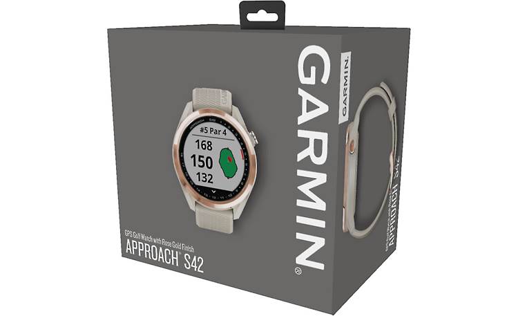 Garmin Approach® S42 (Rose Gold/Light Sand) Golf GPS watch