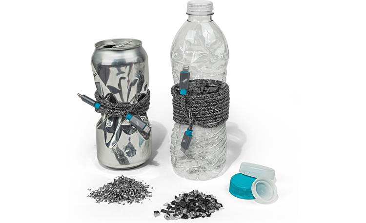 Nimble PowerKnit™ Nimble uses recycled plastic and aluminum for the construction of these cables