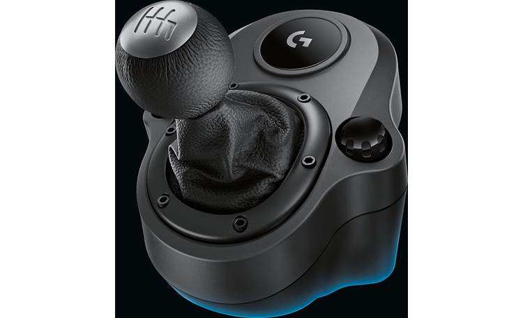 Logitech G923 Driving Force Shifter Short-throw design with 6-speed 