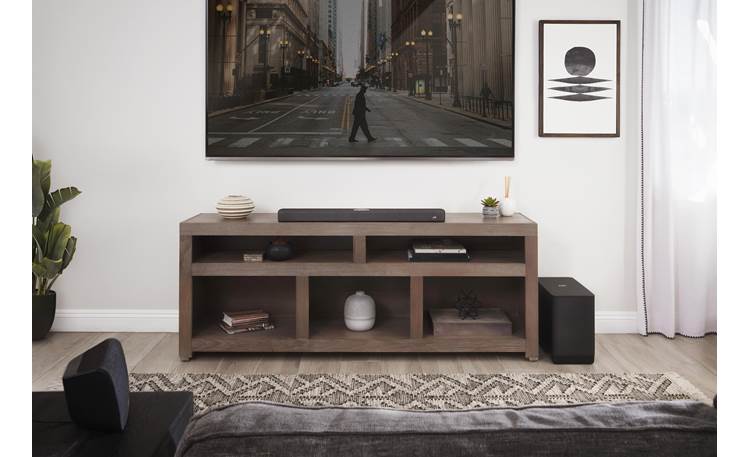 Polk Audio React Subwoofer Designed to work wirelessly with Polk REACT Sound Bar (sold separately)