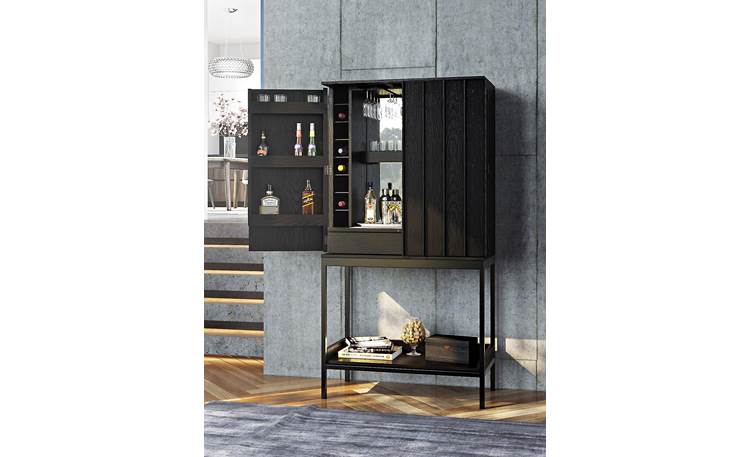 BDI Cosmo Bar 5720 Right front (bottles and accessories not included)