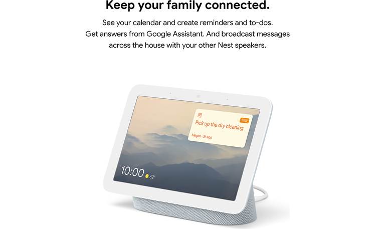 Google Nest Hub (2nd gen) Connect to other Google Assistant devices
