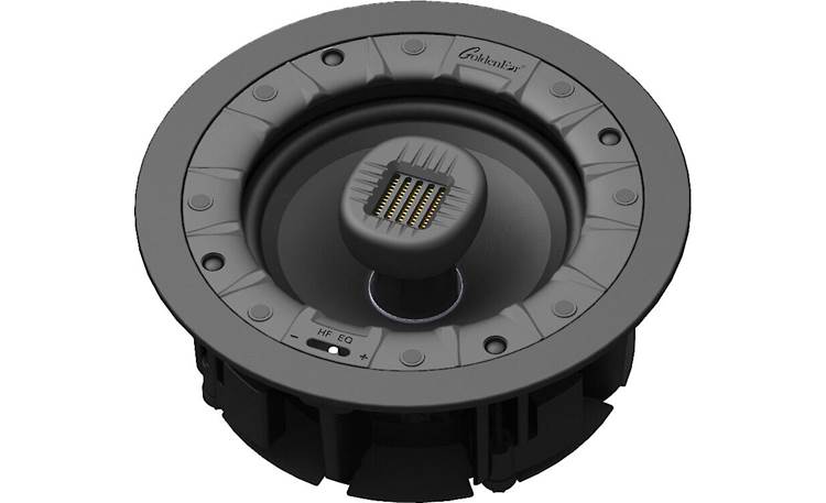 GoldenEar Invisa 525 Shown with included round magnetic grille removed
