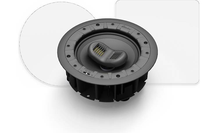 GoldenEar Invisa SP 652 Shown with included round and optional square grilles