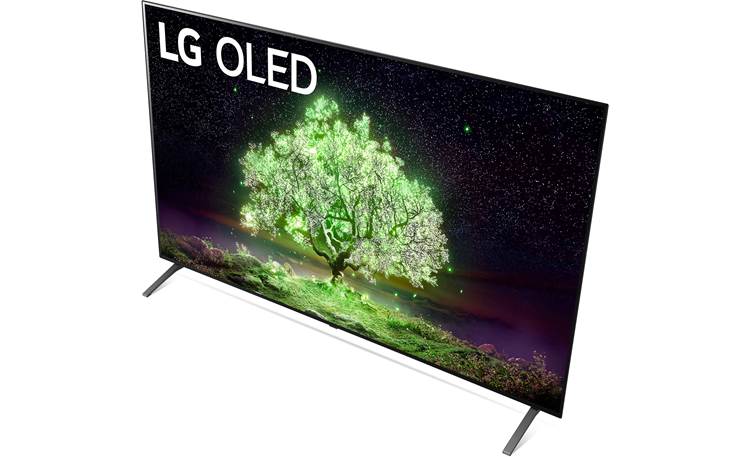 LG OLED77A1PUA Angled view