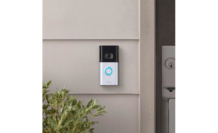 Ring Video Doorbell 4 Quick Replies lets you choose preset responses or ask visitors to leave a message