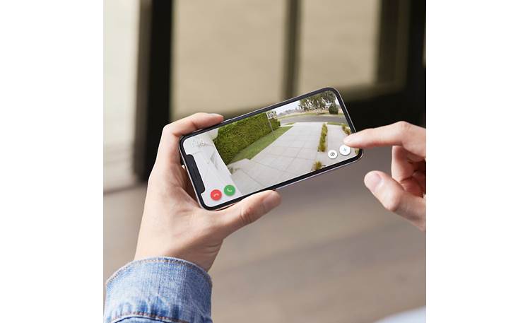 Ring Floodlight Cam Wired Plus Camera captures crisp, HD footage during the day - no floodlights necessary!