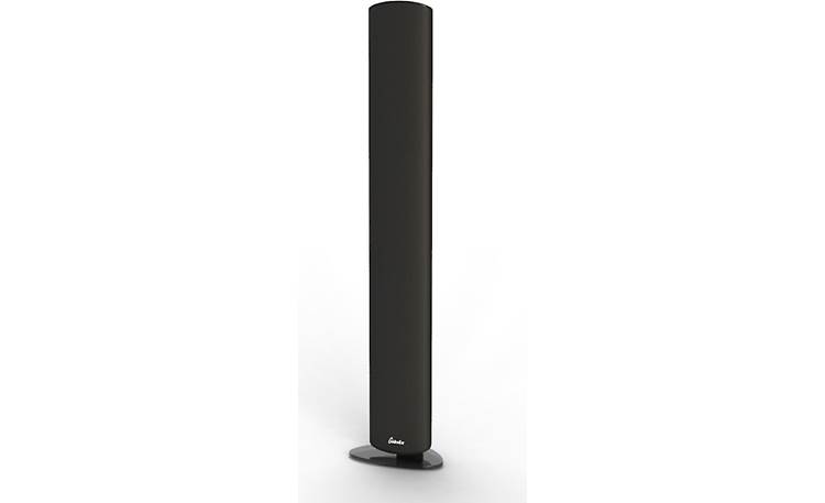 GoldenEar SuperSat 60 Table Stands shown with speaker (not included)