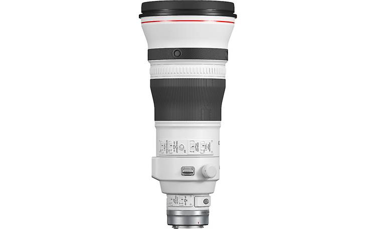 Canon RF 400mm f/2.8 L IS USM Shown from side with lens hood removed