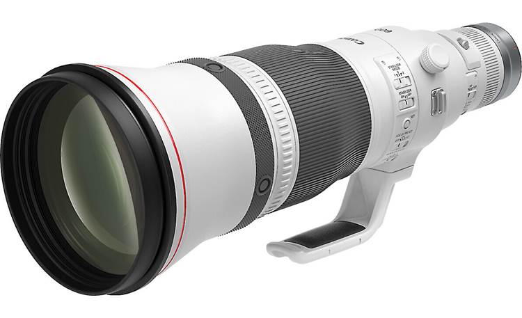 Canon RF 600mm f/4 L IS USM Shown with included lens hood removed