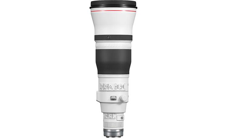 Canon RF 600mm f/4 L IS USM Shown with lens hood removed