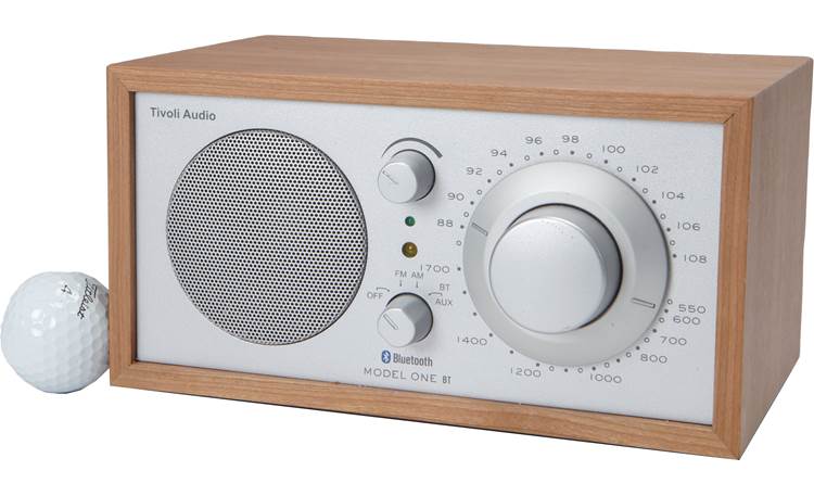 Tivoli Audio Model One® BT (Cherry/Silver) AM/FM radio with