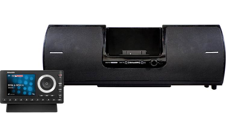 SiriusXM Onyx Plus SXSD2 Package Includes Dock & Play home satellite radio, home kit, and speaker dock at Crutchfield