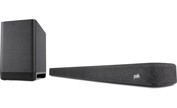 Polk Audio React System Powered sound bar and subwoofer with built