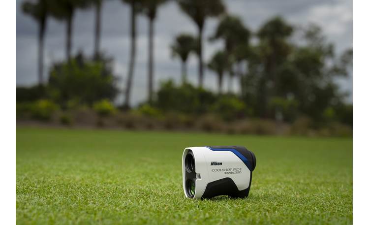 Nikon Coolshot Pro II Stabilized Golf laser rangefinder at Crutchfield