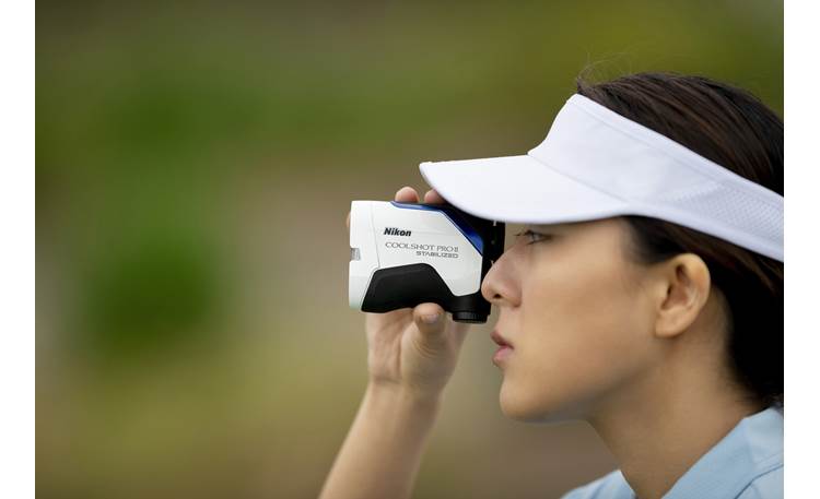 Nikon Coolshot Pro II Stabilized Golf laser rangefinder at