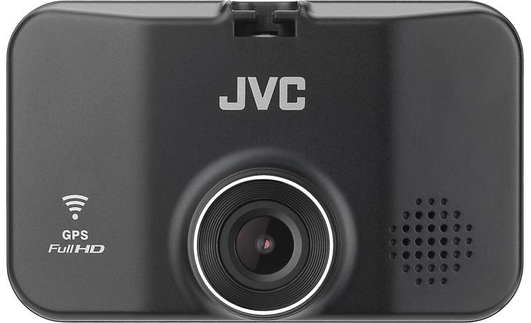 Udgravning suppe tildele JVC KV-DR305W HD dash cam with 2.7" display, GPS, and Wi-Fi at Crutchfield