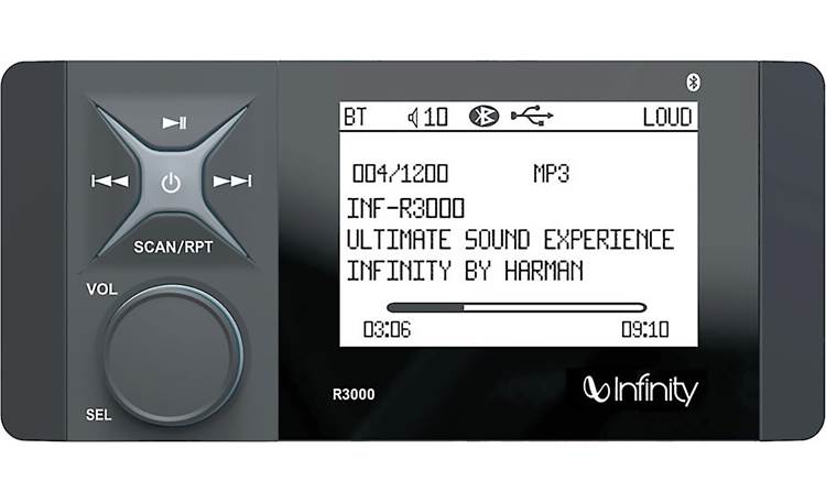 Infinity R3000 marine digital media receiver