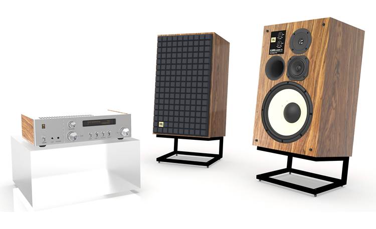 JBL L100 Classic 75 Shown with JBL SA750 streaming integrated amp (not included)