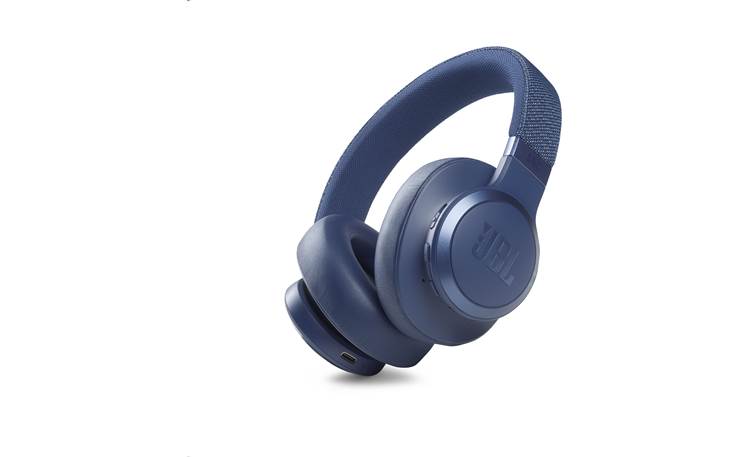 Bondgenoot Lastig thermometer JBL Live 660 NC (Blue) Wireless Bluetooth® over-ear noise-canceling  headphones at Crutchfield