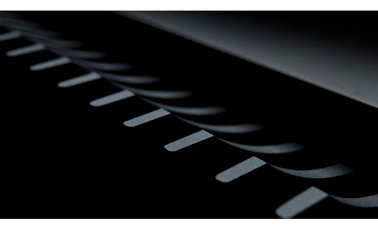 Cambridge Audio Edge W Heat sinks are smoothly incorporated into the design
