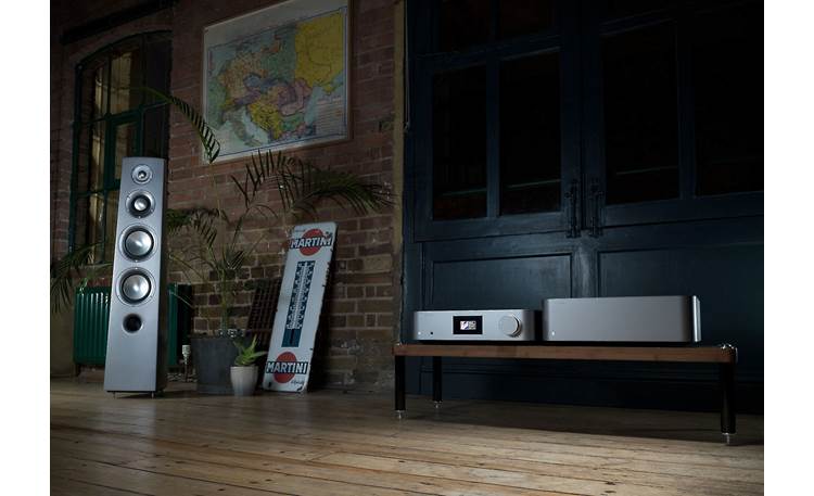 Cambridge Audio Edge W Shown with speaker and Edge NQ network streamer and preamplifier (sold separately)